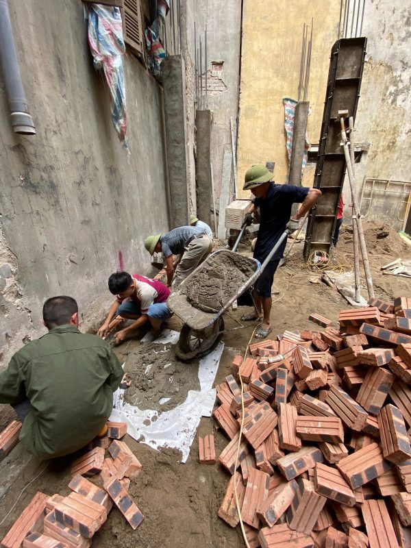 Xây dựng căn chung cư mini tại ngõ 376 Đường Thụy Khuê