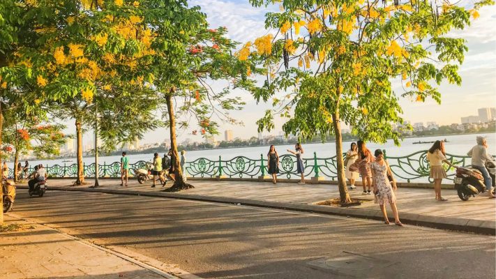 Quang cảnh lân cận khu vực căn chung cư mini do AnCons Xây Dựng tại Thụy Khuê, Tây Hồ